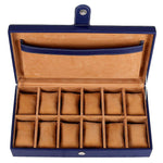 Load image into Gallery viewer, Leather World Unisex 12 Slots Watch Organiser Box - Leatherworldonline.net
