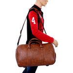 Load image into Gallery viewer, Luxurious Artificial Leather Duffel Bag with Shoe Compartment - Leatherworldonline.net
