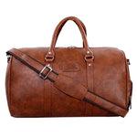 Load image into Gallery viewer, Luxurious Artificial Leather Duffel Bag with Shoe Compartment - Leatherworldonline.net
