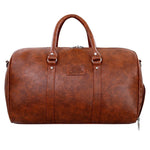 Load image into Gallery viewer, Luxurious Artificial Leather Duffel Bag with Shoe Compartment - Leatherworldonline.net
