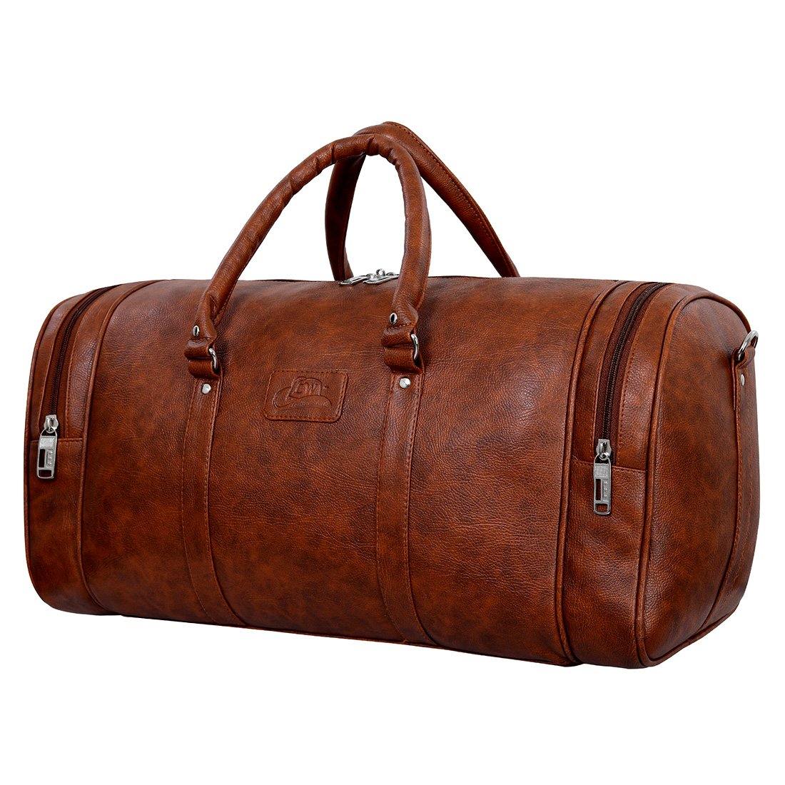 Luxurious PU leather Duffel Bag - Leatherworldonline.net