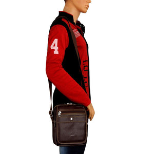 Leather World Unisex Casual Leatherette Sling Bag - Leatherworldonline.net
