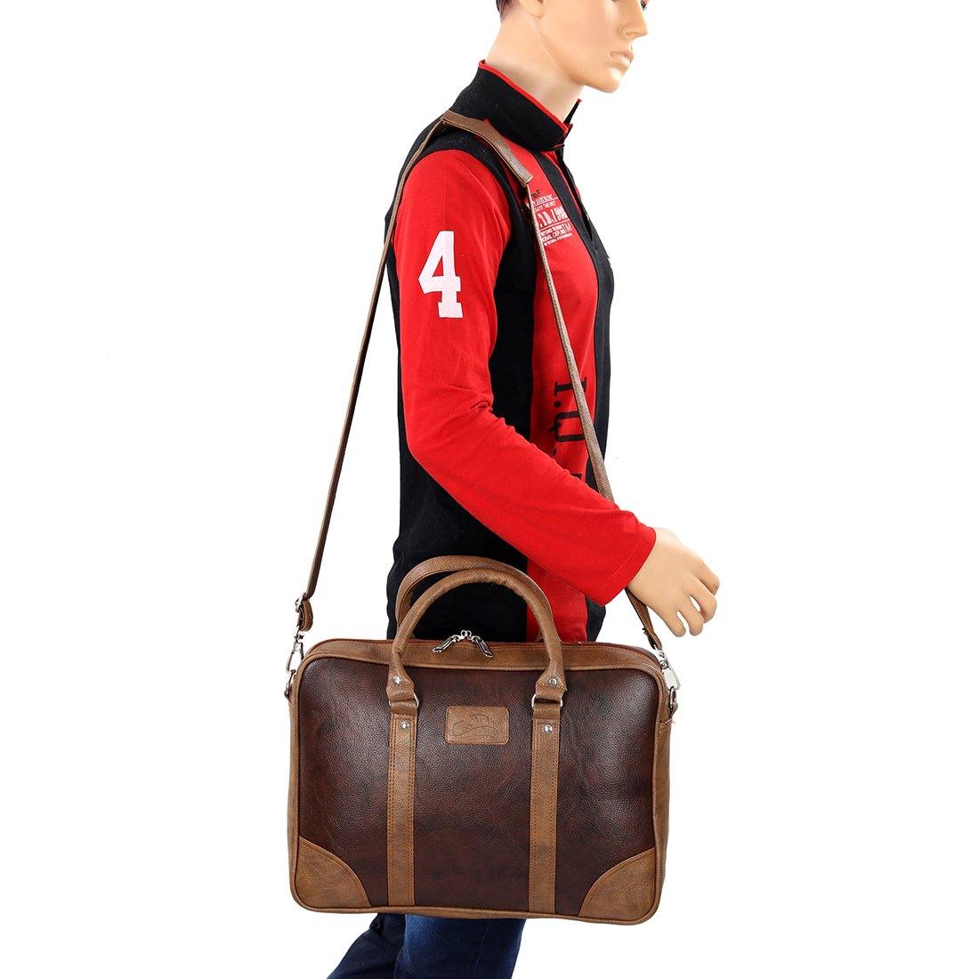 Leather World Unisex Laptop Sleeve | Office Bag | 15.6 inch - Leatherworldonline.net