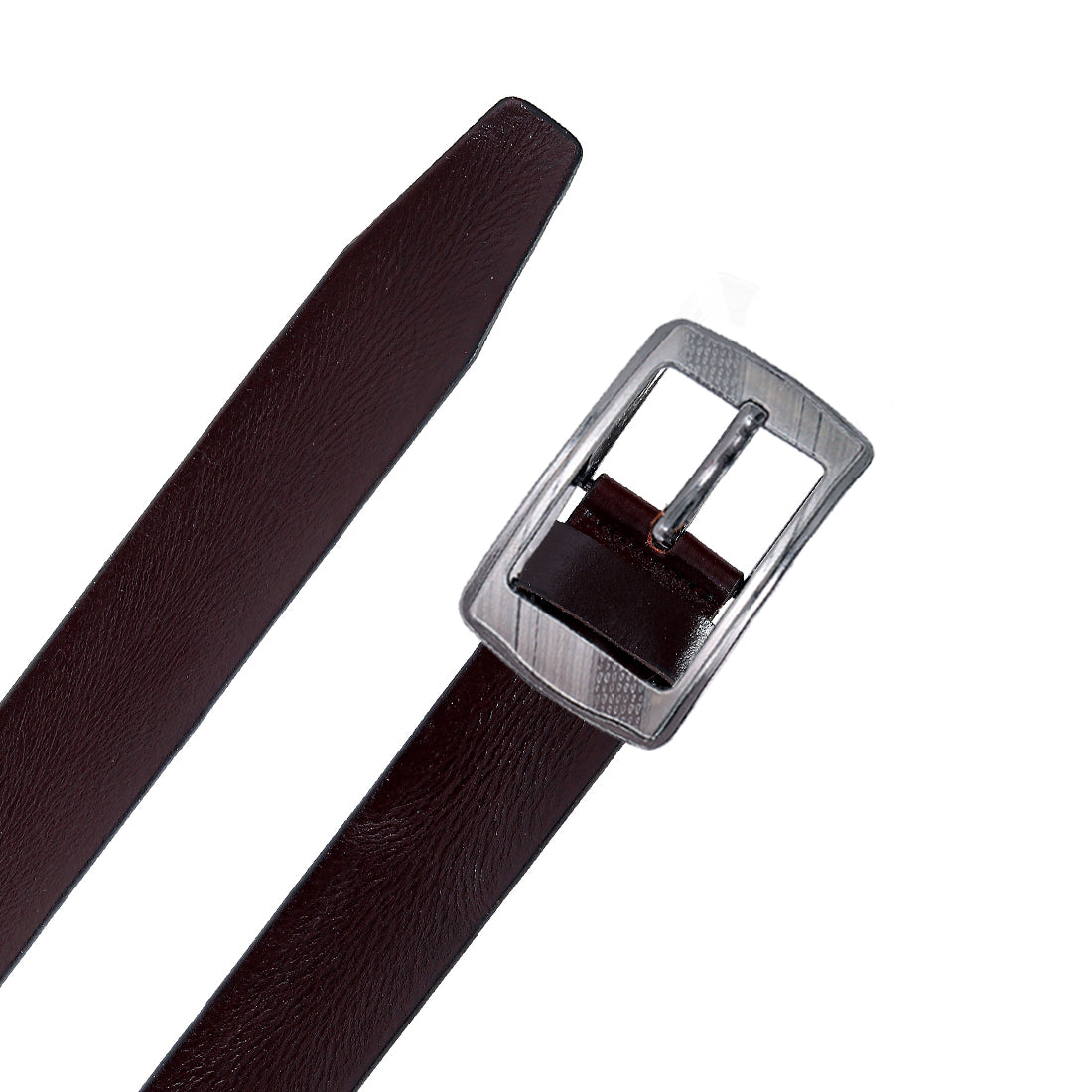 Leather World Formal Casual Brown Color Branded Stylish Genuine Leather Belts For Men