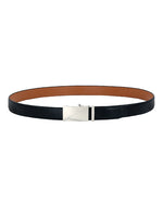 Load image into Gallery viewer, Leather World Auto Lock Buckle Vegan Leather Formal Black Belt For Men Elegant Gift Box
