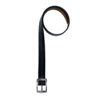 Load image into Gallery viewer, Leather World Pin Lock Buckle Genuine Leather Formal Casual Black Belt For Men Elegant Gift Box
