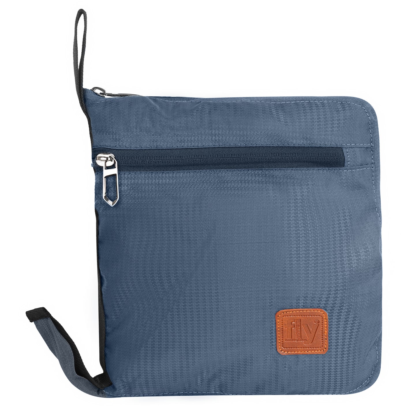 Fly Fashion Polyester Fold able Travel Duffel Bag Men Luggage Women -(Blue)