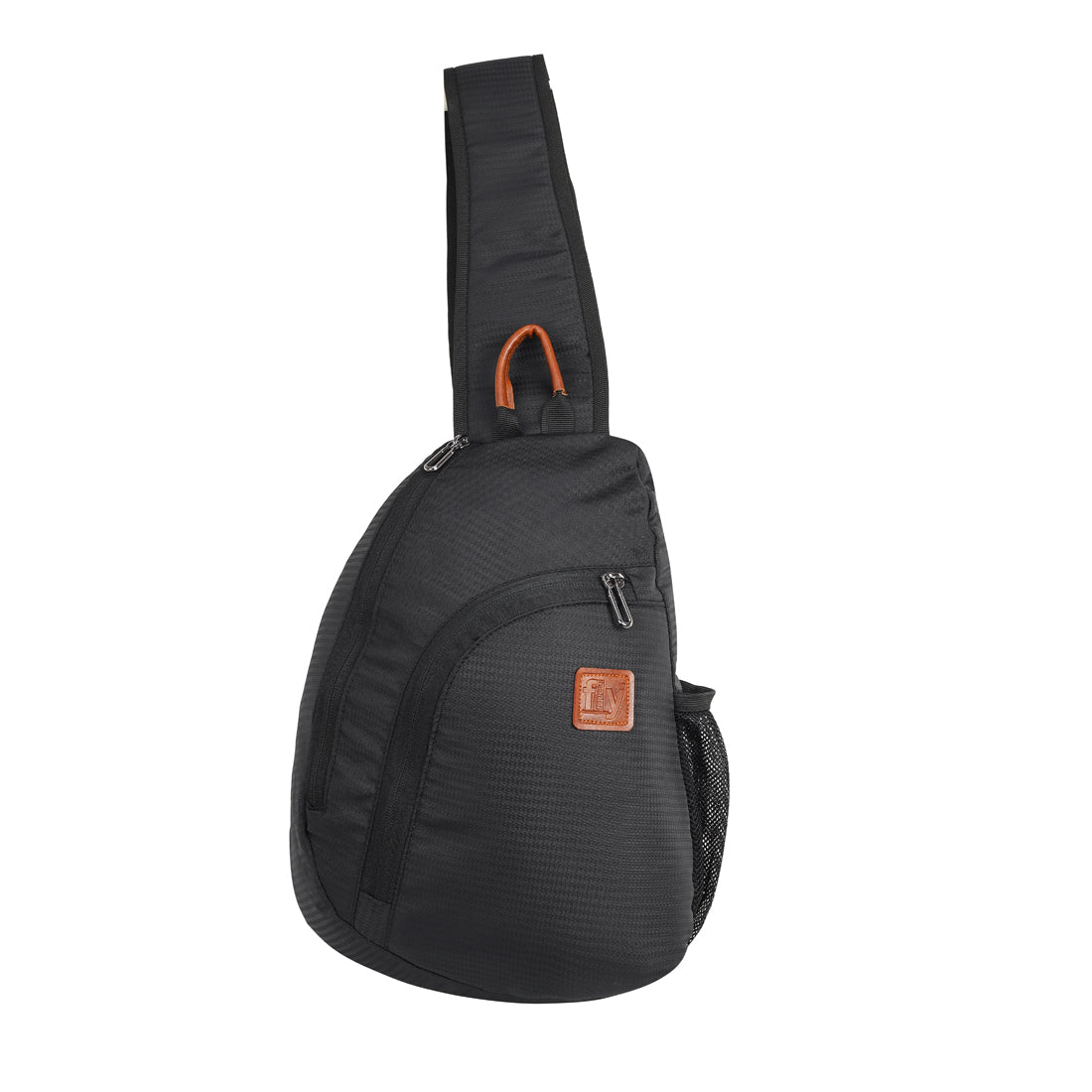 Fly Fashion Polyester Travel Sling Crossbody Backpack Shoulder Chest Bag Lightweight Men Women