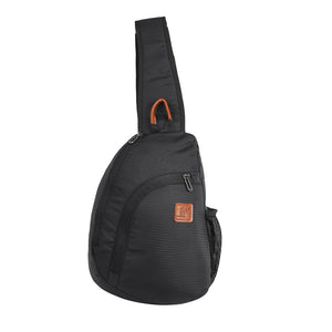 Fly Fashion Polyester Travel Sling Crossbody Backpack Shoulder Chest Bag Lightweight Men Women