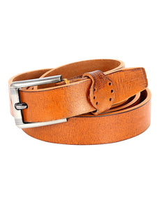 Women Casual, Evening, Party, Formal Orange Genuine Leather Belt