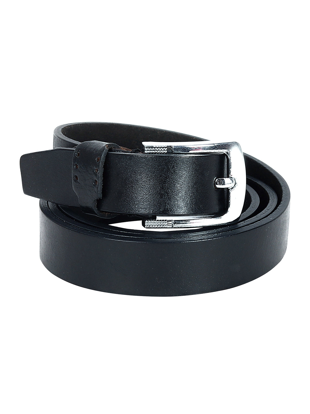 Women Casual, Evening, Party, Formal Black Genuine Leather Belt