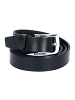 Load image into Gallery viewer, Women Casual, Evening, Party, Formal Black Genuine Leather Belt
