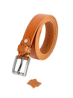 Load image into Gallery viewer, Women Casual, Evening, Party, Formal Orange Genuine Leather Belt
