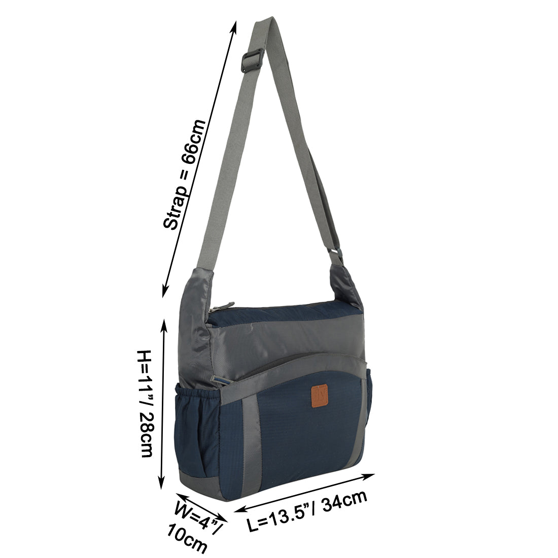 Fly Fashion Nylon Sling Cross Body Travel Office Business Messenger one Side Shoulder Bag for Men and Women