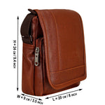 Load image into Gallery viewer, Leather World Unisex Sling Bag - Leatherworldonline.net
