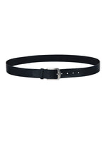 Load image into Gallery viewer, Leather World Formal Casual Black Crosshiner Stylish Genuine Leather Belts For Men
