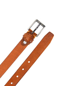 Women Casual, Evening, Party, Formal Orange Genuine Leather Belt