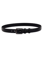 Load image into Gallery viewer, Leather World Pin Lock Buckle Genuine Leather Formal Casual Black Belt For Men Elegant Gift Box
