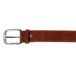 Load image into Gallery viewer, Leather World Formal Casual Tan Color Branded Stylish Genuine Leather Belts For Men
