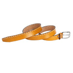 Load image into Gallery viewer, Leather World Formal Casual Tan Color Branded Stylish Genuine Leather Belts For Men
