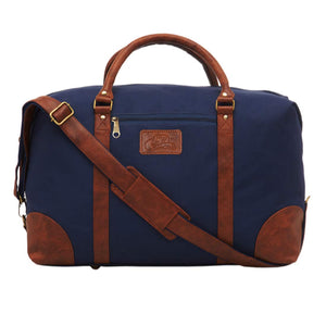 Leather World 24 Inch Nylon Large Travel Duffel Men Luggage Bag Women (Blue-DB4014)