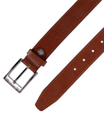 Load image into Gallery viewer, Leather World Formal Casual Black Color Branded Stylish Genuine Leather Belts For Men
