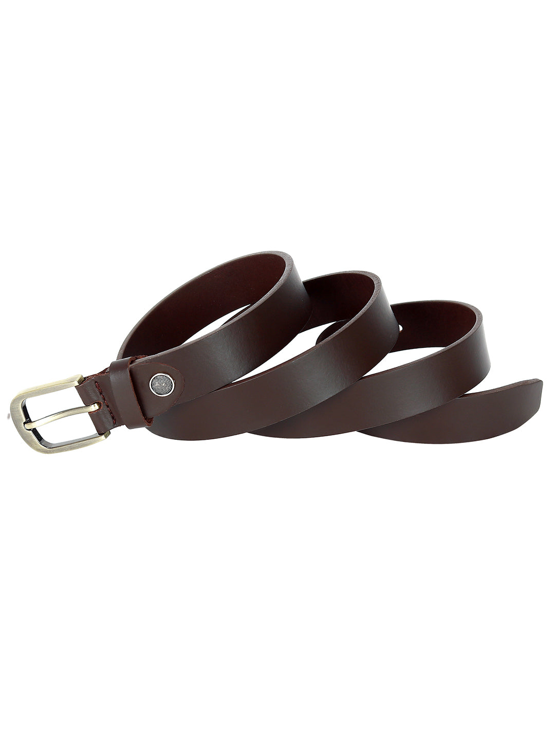 Leather World Formal Casual Black Stylish Genuine Leather Belts for Women