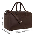 Load image into Gallery viewer, Leather World High Capacity Travel Bag Luggage Unisex Leisure Fitness Weekend Bag Business Suitcase Soft Vegan Leather Travel Duffels Shoulder Bags
