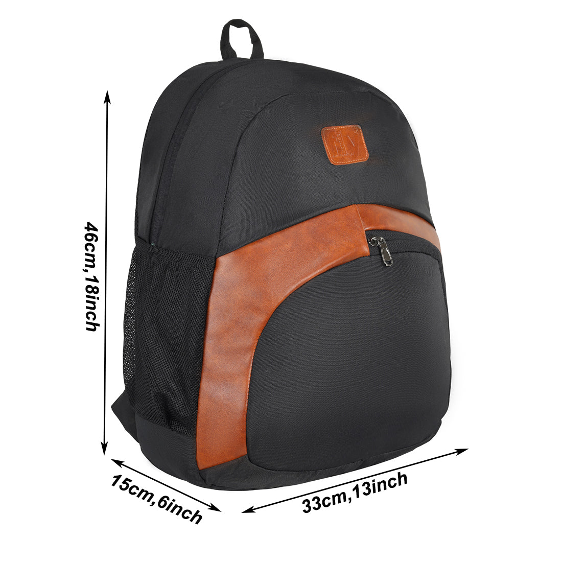 Fly Fashion Polyester Water Repellent Casual College Backpack for Laptop Bag up to 15.6 inch Men and Women