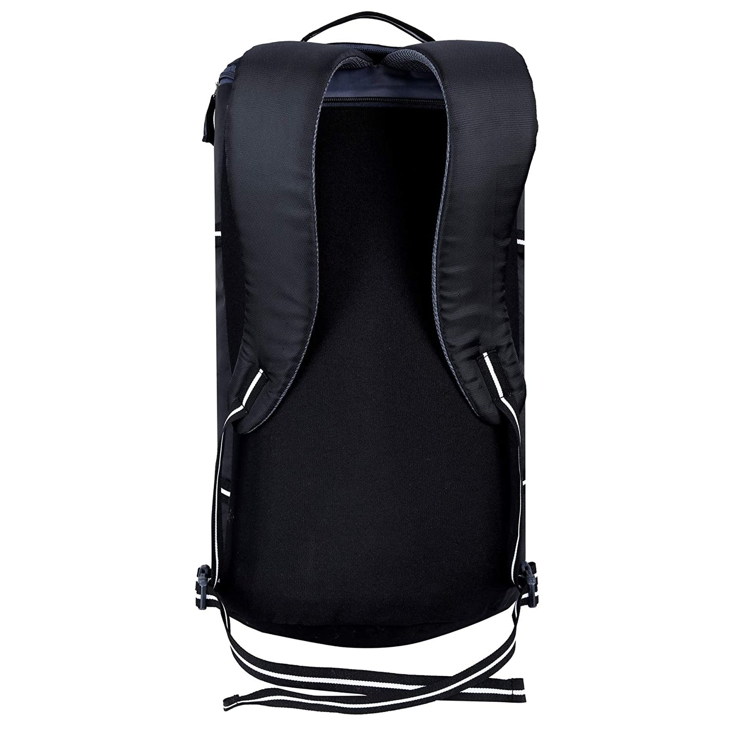 Leather World Polyester 28 Cms Travel Duffle(Hiking_ Black-3)