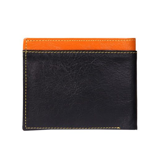 Leather World Genuine Smooth Leather Wallet For Men