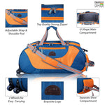 Load image into Gallery viewer, Rich Polyester Soft-Wheeler Duffel Bag - Leatherworldonline.net
