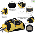 Load image into Gallery viewer, Rich Polyester Soft-Wheeler Duffel Bag - Leatherworldonline.net
