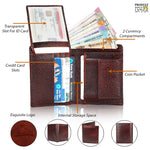 Load image into Gallery viewer, Genuine Gritty Leather Casual Wallet For Men
