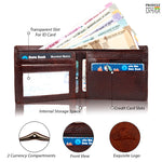 Load image into Gallery viewer, Genuine Grained Leather Trailblazer Wallet For Men
