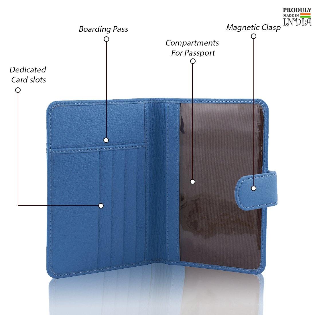 Leather World Travel Passport Holder - Leatherworldonline.net