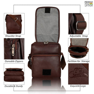 Leather World Unisex Sling Bag - Leatherworldonline.net