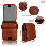 Load image into Gallery viewer, Leather World Unisex Sling Bag - Leatherworldonline.net
