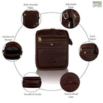 Load image into Gallery viewer, Leather World Unisex Casual Leatherette Sling Bag - Leatherworldonline.net
