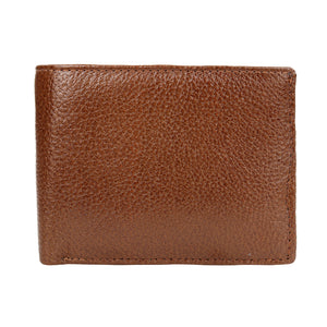 Leather World Genuine Grained Leather Wallet For Men