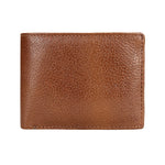 Load image into Gallery viewer, Genuine Grain Leather Wallet With Flap For Men
