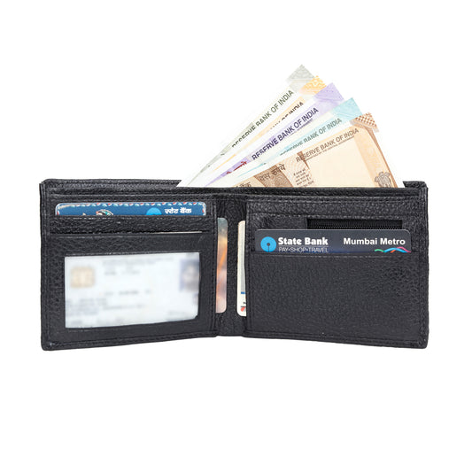 Genuine Grained Leather Trailblazer Wallet For Men