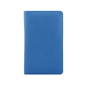 Genuine Gritty Leather Unisex Navy Blue Multi-purpose Holder