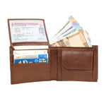 Load image into Gallery viewer, Leather World Genuine Grained Leather Wallet For Men
