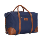 Load image into Gallery viewer, Luxurious Duffel Bag With Leatherette Swatch - Leatherworldonline.net
