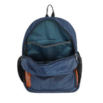 Load image into Gallery viewer, Fly Fashion Polyester Water Repellent Casual College Backpack for Laptop Bag up to 16 inch Men Women Dark Blue
