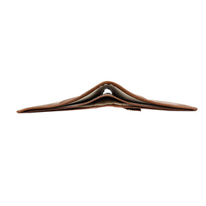 Genuine Grained Leather Trailblazer Wallet For Men