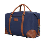 Load image into Gallery viewer, Luxurious Duffel Bag With Leatherette Swatch - Leatherworldonline.net
