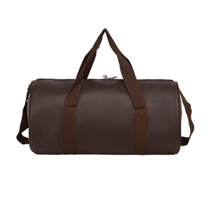 Unisex Classical Leatherette Gym Duffel Bag