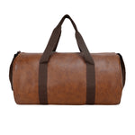 Load image into Gallery viewer, Unisex Classical Leatherette Gym Duffel Bag
